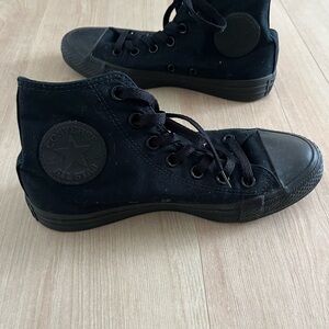 Converse Kids All Black High-Tops